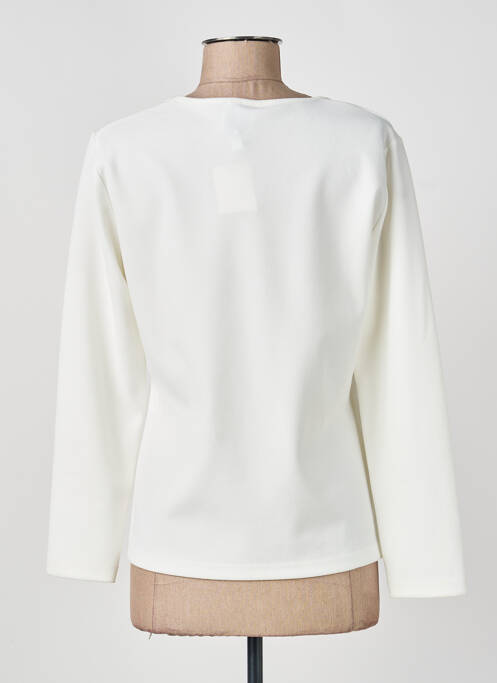 Top alb GUY DUBOUIS femeie