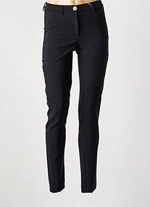 Pantalon slim țesătură poplin mărime normală negru GREGORY PAT femeie