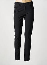 Pantalon slim elasticitate mărime normală negru GUY DUBOUIS femme