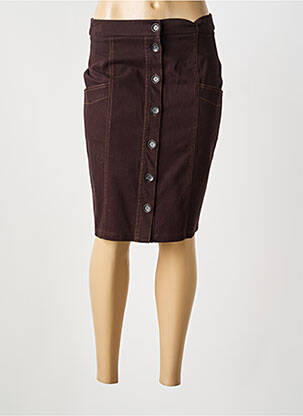 Fustă midi maro MERI & ESCA femeie