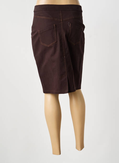 Fustă midi maro MERI & ESCA femeie