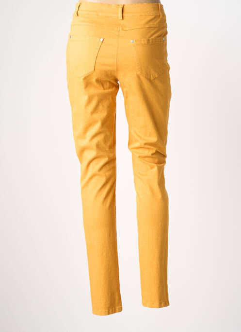 Pantalon slim galben GUY DUBOUIS femeie