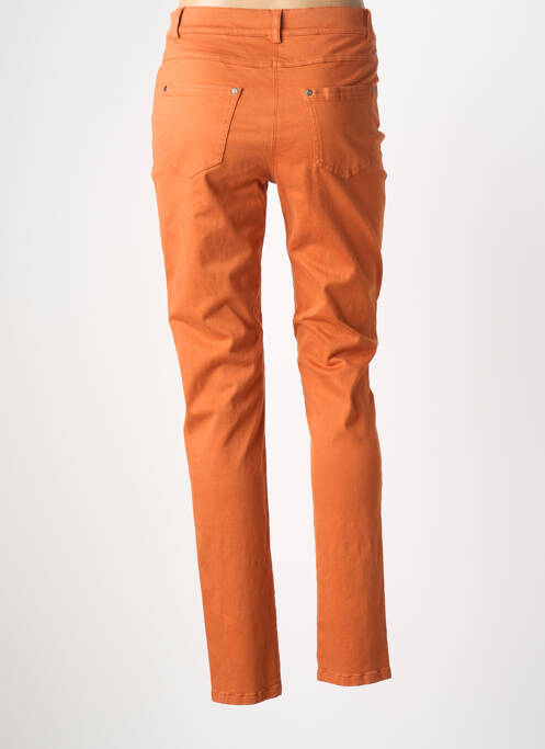 Pantalon slim portocaliu GUY DUBOUIS femeie
