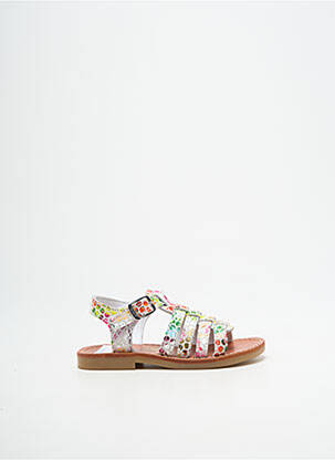 Sandale/Pantofi decupați gri BOPY fată