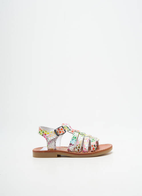 Sandale/Pantofi decupați gri BOPY fată