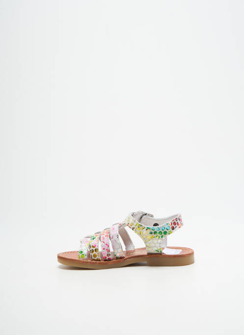 Sandale/Pantofi decupați gri BOPY fată