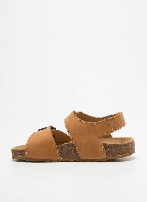 Sandale/Pantofi decupați maro BOPY băiat