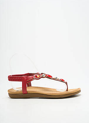 Șlapi roșu ELUE PAR NOUS femeie