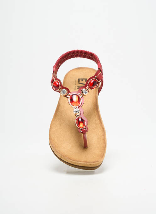 Șlapi roșu ELUE PAR NOUS femeie