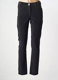 Pantalon slim elasticitate mărime normală negru GREGORY PAT femme
