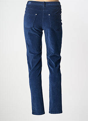 Pantalon slim elasticitate mărime normală albastru GUY DUBOUIS femeie