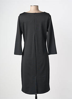 Rochie midi mâneci lungi mâneci lungi negru GUY DUBOUIS femeie