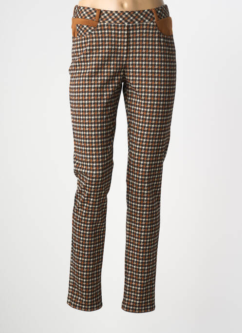 Pantalon slim maro MERI & ESCA femeie