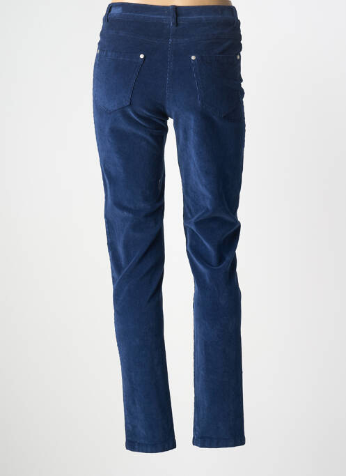 Pantalon slim albastru GUY DUBOUIS femeie