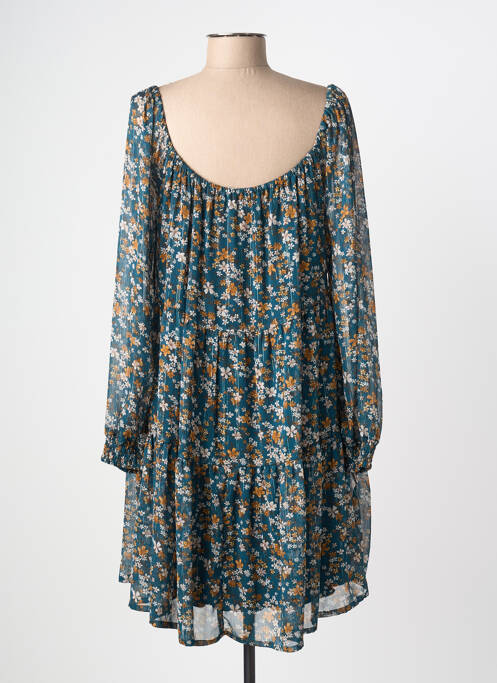 Rochie midi verde COULEURS DU TEMPS femeie