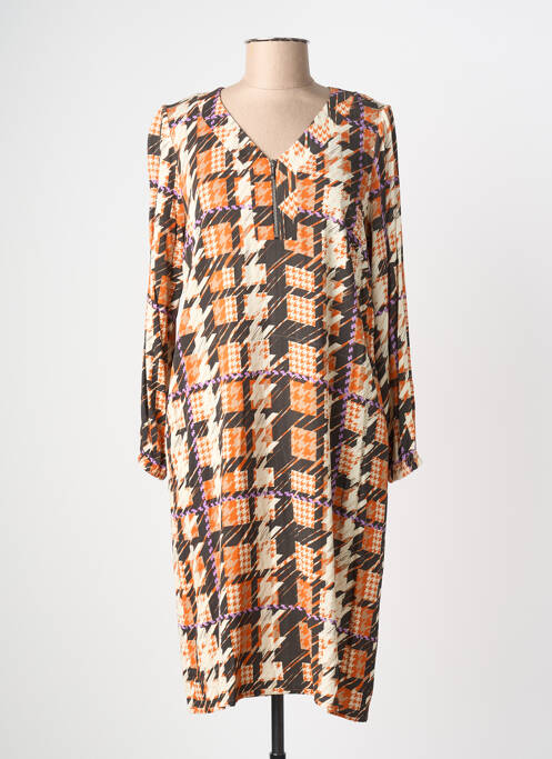 Rochie midi portocaliu GREGORY PAT femeie