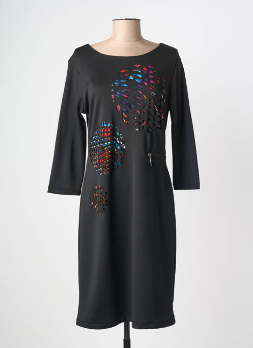 Rochie midi negru GUY DUBOUIS femeie