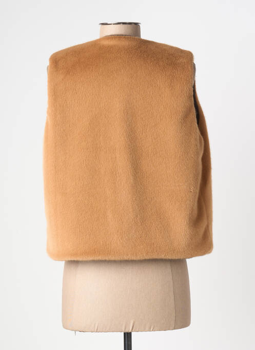 Vestă fără mâneci maro MERI & ESCA femeie
