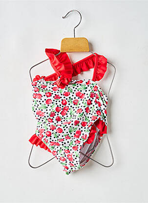 Costum de baie dintr-o singură piesă roșu MAYORAL fată