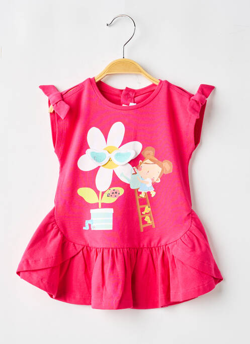 Rochie midi roz MAYORAL fată