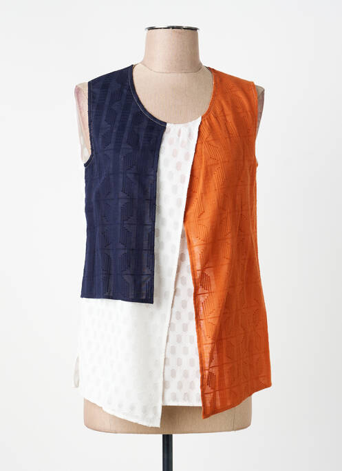 Top alb MERI & ESCA femeie