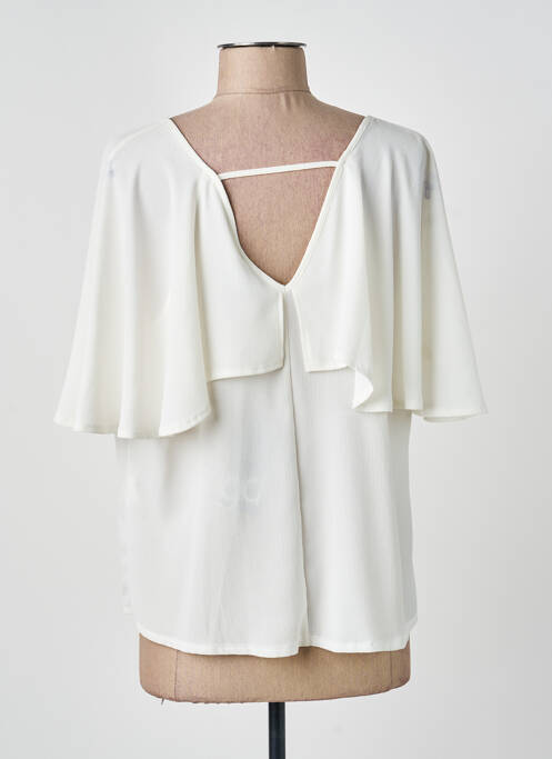 Top alb GUY DUBOUIS femeie