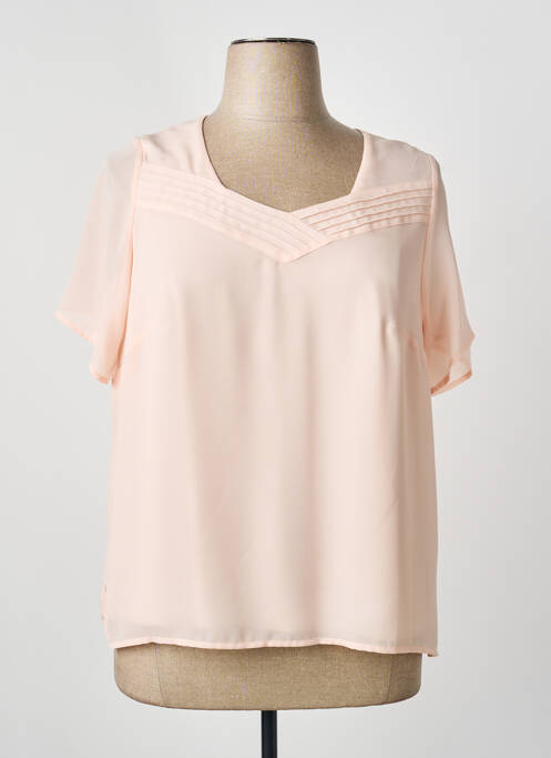 Top roz deschis FRANCE RIVOIRE femeie