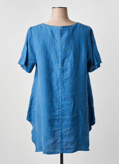 Tunică mâneci scurte albastru MERI & ESCA femeie