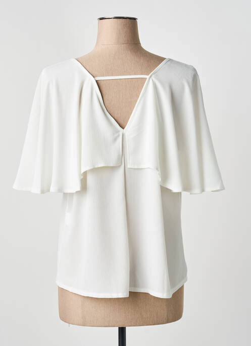 Top alb FRANCE RIVOIRE femeie