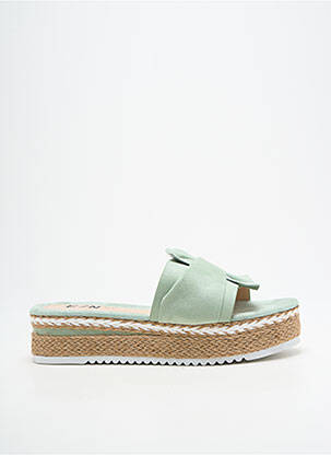 Mulete/Saboți verde ELUE PAR NOUS femeie