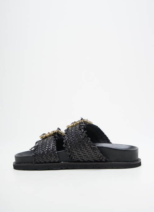 Mulete/Saboți negru ELUE PAR NOUS femeie