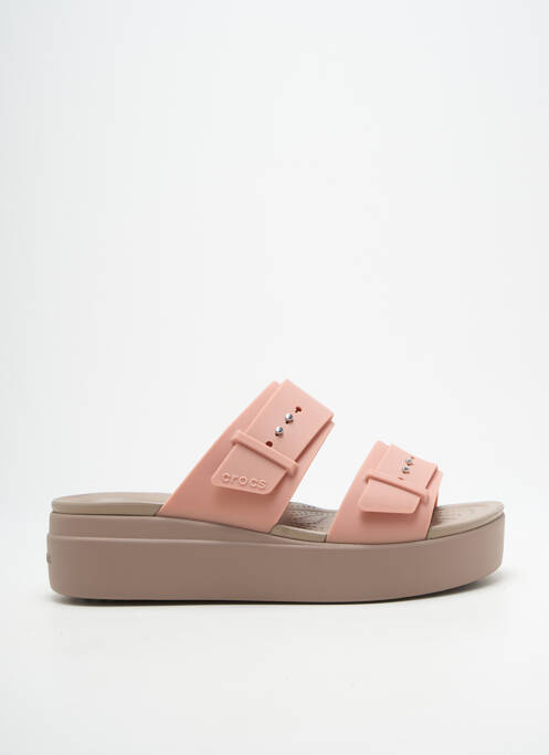 Mulete/Saboți roz CROCS femeie