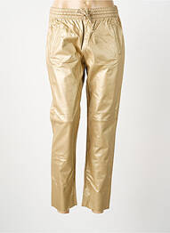 Pantalon chino mărime normală mărime normală auriu OAKWOOD femme