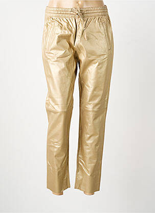Pantalon chino auriu OAKWOOD femeie
