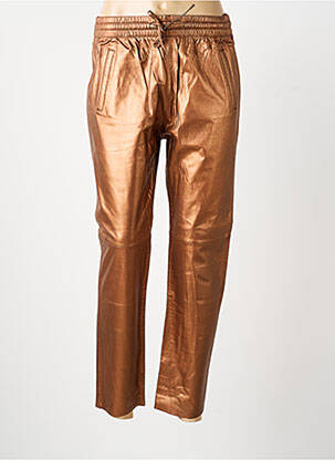 Pantalon chino mărime normală mărime normală portocaliu OAKWOOD femeie