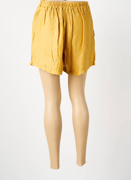 Șort galben THE CORNER femeie