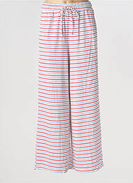 Pantalon larg buzunare mărime normală roșu THE CORNER femme