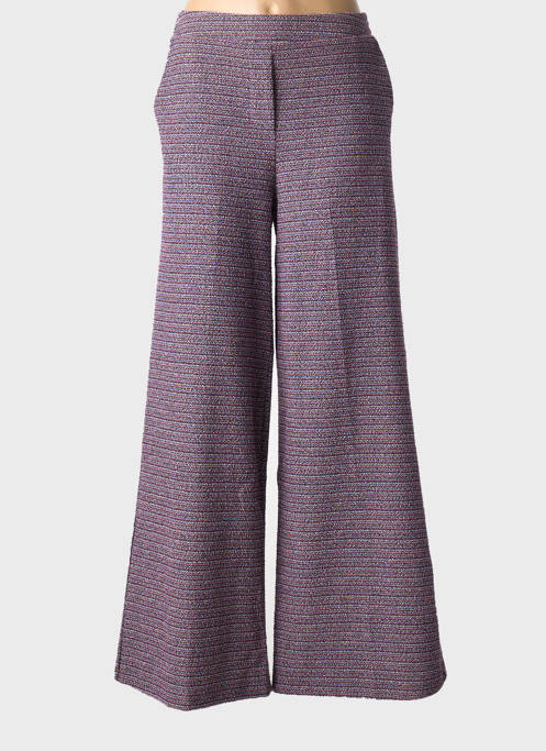 Pantalon evazat roz IMPREVU femeie