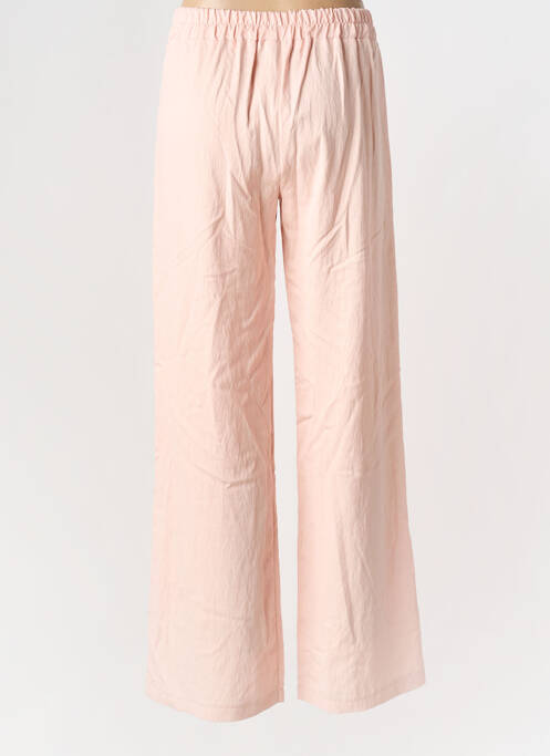 Pantalon larg roz SCARLET ROOS femeie