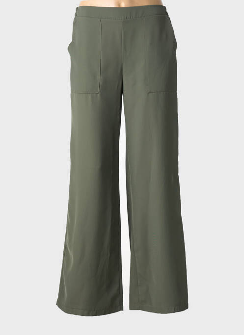Pantalon evazat verde EMABLUES femeie