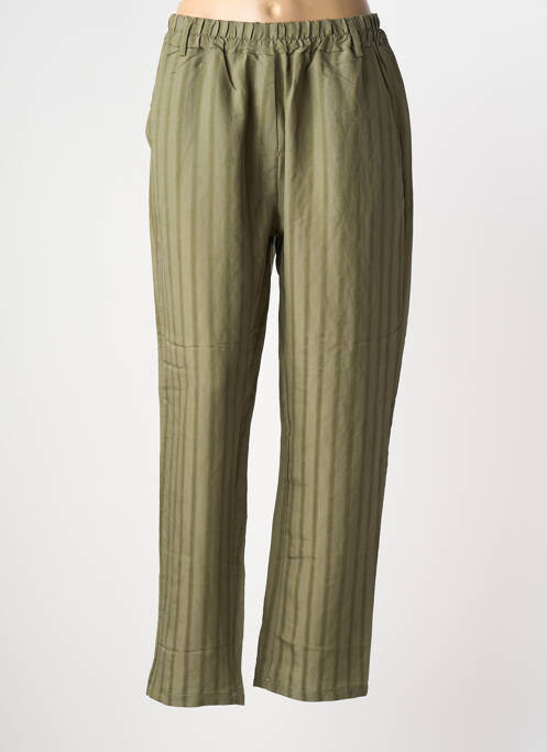 Pantalon drept verde NINETTE femeie