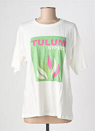 Tricou elasticitate mâneci scurte alb MINETTE femme