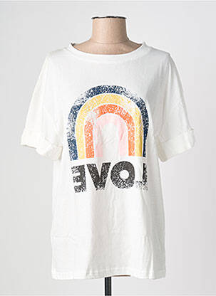 Tricou alb MINETTE femeie