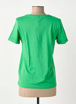 Tricou serigrafie mâneci scurte verde ONLY femeie