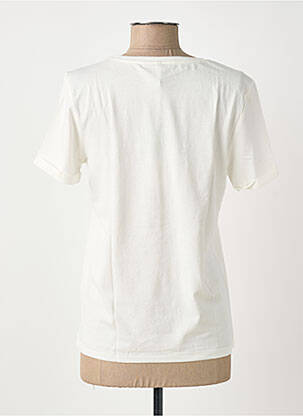 Tricou serigrafie mâneci scurte alb ONLY femeie