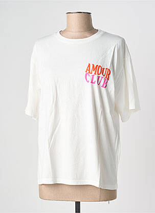 Tricou alb NINETTE femeie