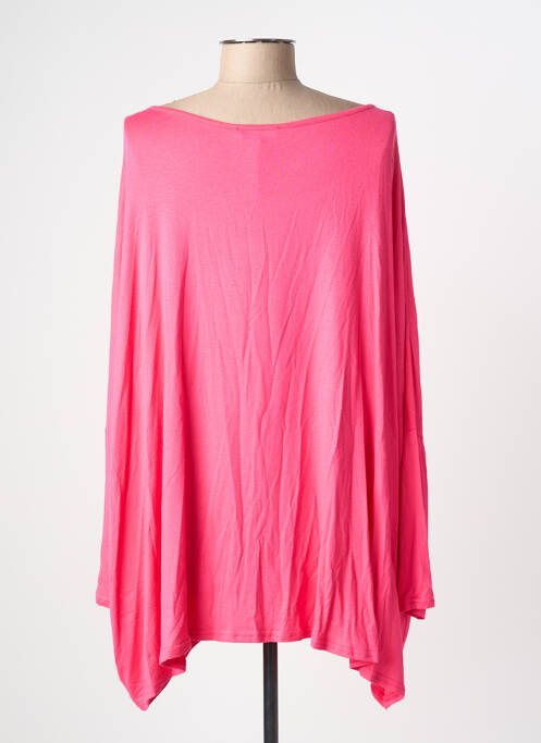 Tunică mâneci lungi roz BE FUN femeie