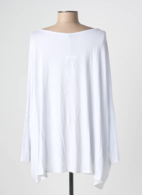 Tunică mâneci lungi alb BE FUN femeie