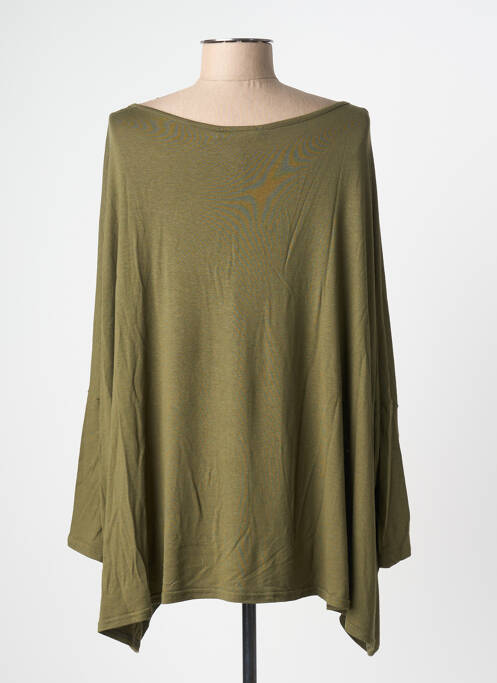 Tunică mâneci lungi verde închis BE FUN femeie