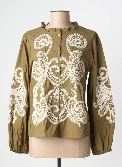 Cămașă verde OPULLENCE femeie